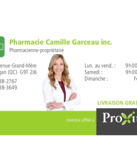 Pharmacie Proxim Camille Garceau Inc.