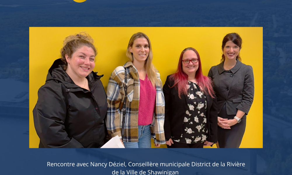Le RGA du secteur Grand-Mère rencontre Nancy Déziel